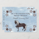 Search for horseback riding birthday invitations Western