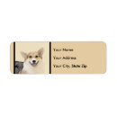 Search for pembroke corgi return address labels Welsh