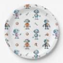 Search for robot plates Cartoon