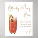 Search for bloody drinks posters Bloody mary bar