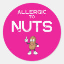 Search for allergy awareness stickers No nuts