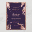 Search for plum and gold wedding invitations Simple