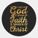 Search for woman of god stickers Faith