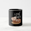 Search for love never fails mugs Faith