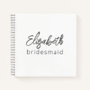 Search for bridesmaid notebooks Elegant