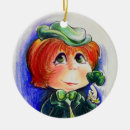 Search for clover christmas tree decorations Leprechaun