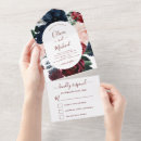 Search for burgundy and navy blue wedding invitations Autumn