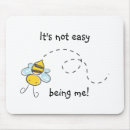 Search for flying bee mouse mats Cute
