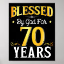 Search for 70th birthday posters Celebration
