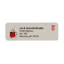 Search for hot chocolate return address labels Festive