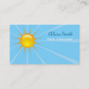 Search for sunshine business cards Sunburst