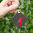 Search for deer antlers key rings Stag
