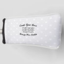 Search for blank golf head covers Personalisation
