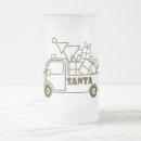 Search for christmas beer glasses Santa