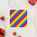 Search for diagonal stripes napkins Colourful
