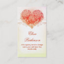 Search for anniversaries business cards Hearts
