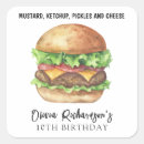 Search for burger stickers Ketchup