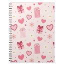 Search for valentines day notebooks Heart pattern