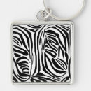 Search for zebra square key rings Jungle