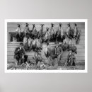 Search for vintage hunting posters Black and white