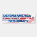 Search for defend bumper stickers America