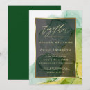 Search for lime green and black wedding invitations Elegant