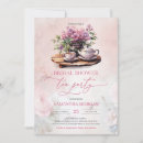 Search for shabby chic tea party invitations High tea garden blooms