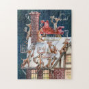 Search for reindeer puzzles Christmas eve