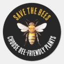 Search for save the bee stickers Honeybee