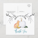 Search for baby shower thank you postcards Pumpkin