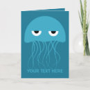 Search for jellyfish cards Cartoon