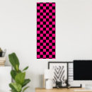 Search for chequered posters Pink
