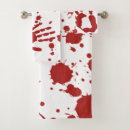 Search for bloody bath towels Blood splatter