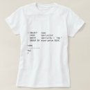 Search for sql tshirts Dba