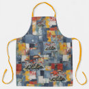 Search for patchwork aprons Rustic