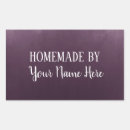 Search for bakery rectangle stickers Business