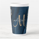 Search for blue agate mugs Gold glitter