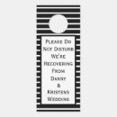 Search for hanger weddings Door tag