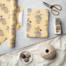 Search for nostalgic wrapping paper Animated bear image