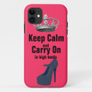 Search for keep calm crown iphone cases Red