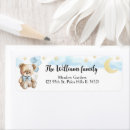Search for baby bear return address labels Elegant