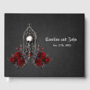 Search for gothic wedding guest books Dark
