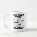 Search for linguist mugs Speech therapist