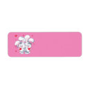 Search for happy bunny return address labels Bunnies