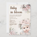 Search for pink rose baby shower invitations Sweet