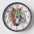 Search for horse clocks Girly