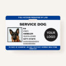 Search for service dog id badges Official