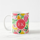 Search for tropical summer mugs Watercolor