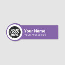 Search for purple name tags Modern