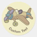 Search for vintage aviation stickers Illustration